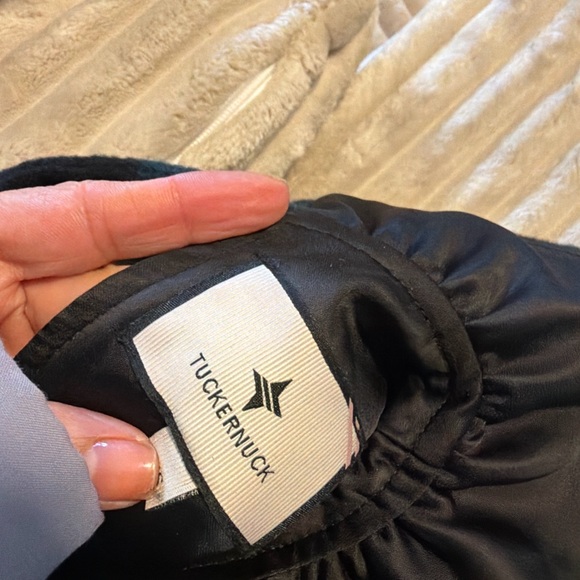 Tuckernuck Black and Green Plaid Long Sleeve Dress - Picture 4 of 4